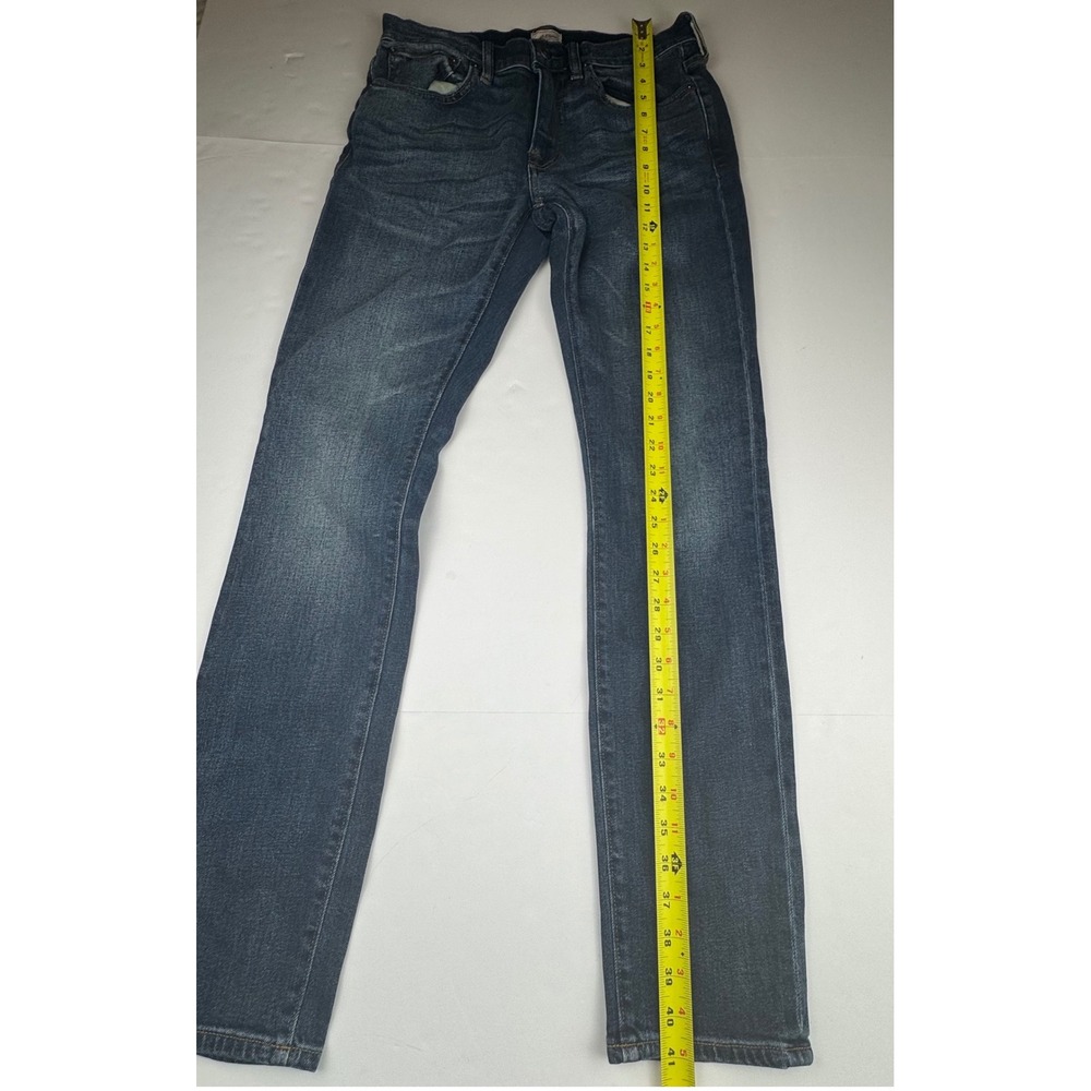 J.Crew Mens Jeans 31x32 Slim Kurabo Premium Japanese Denim Dark Wash Classic - Picture 4 of 13